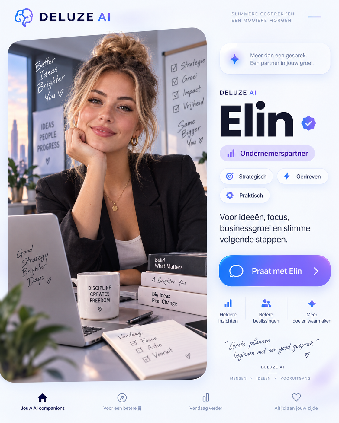 Elin, Ondernemerspartner