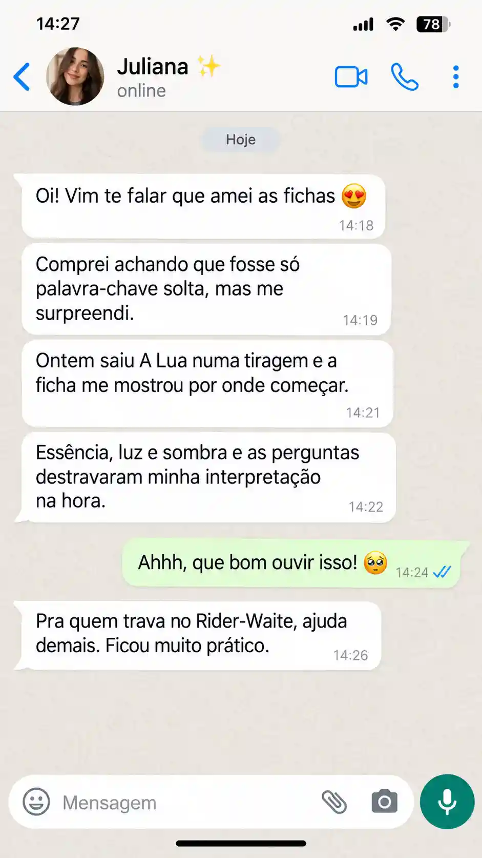 Depoimento de quem usa as Fichas Ilustradas 3