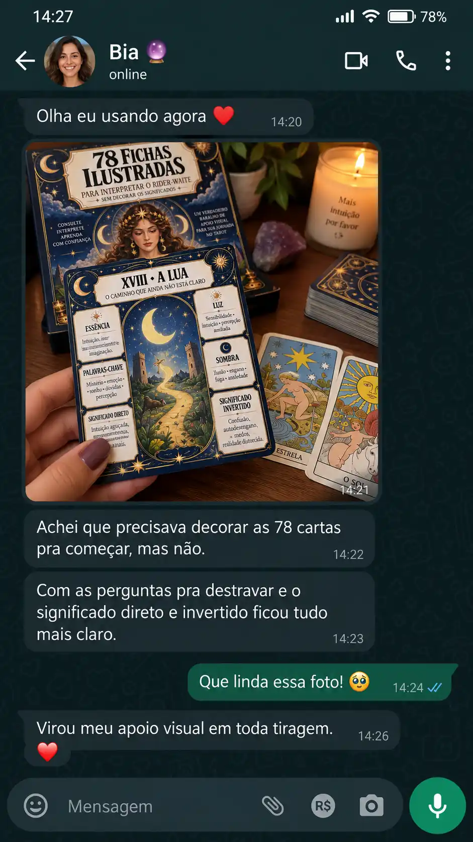 Depoimento de quem usa as Fichas Ilustradas 1