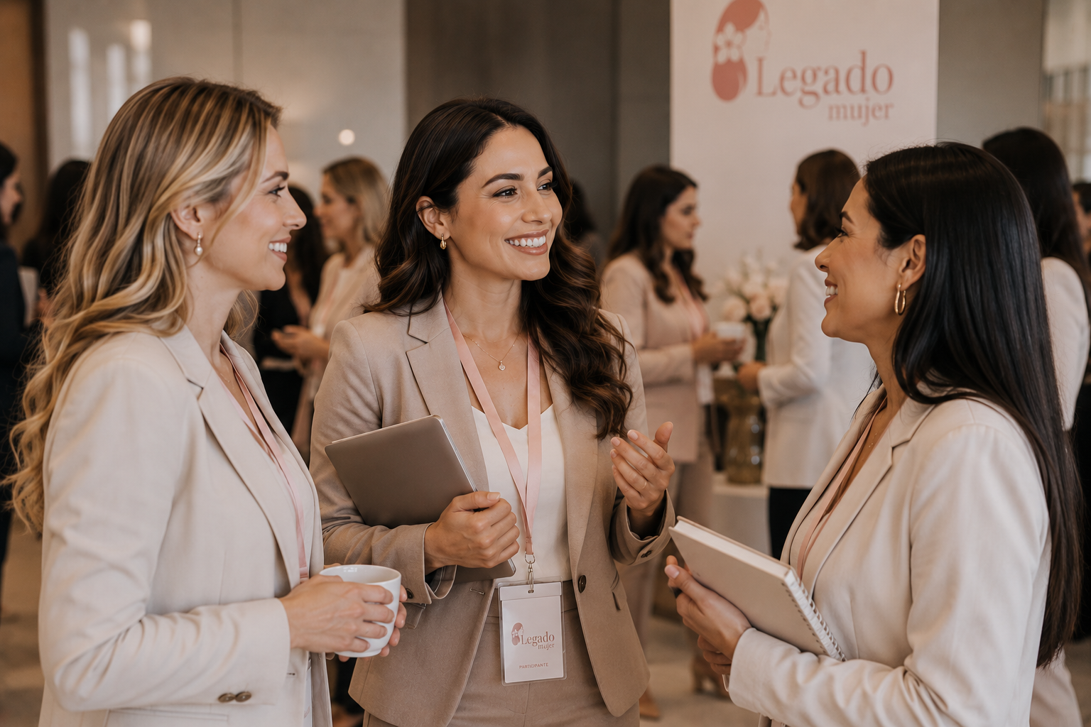 Mujeres en evento de Legado Mujer