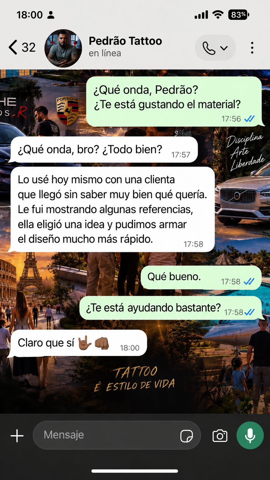 Testimonio de Pedrão Tattoo