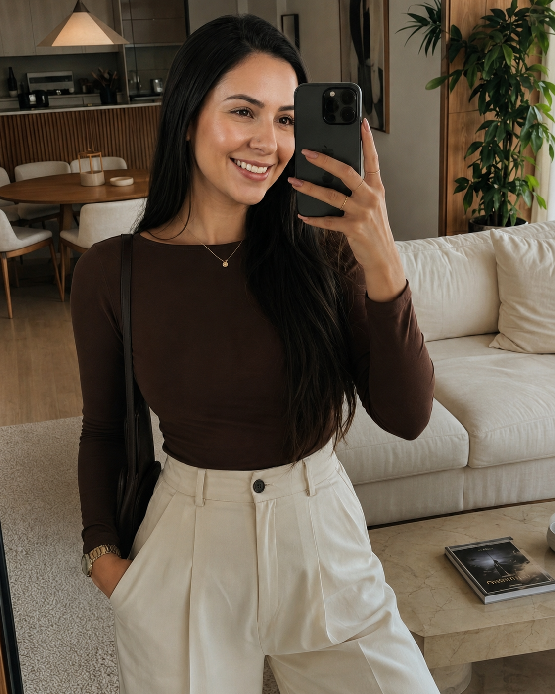 Malu, criadora do perfil de promoções