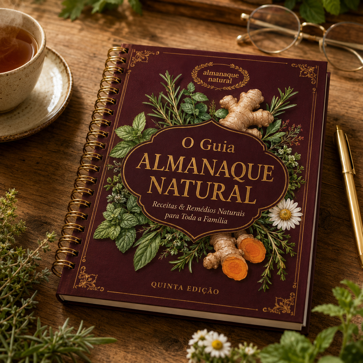 Capa do Guia Almanaque Natural - Quinta Edição