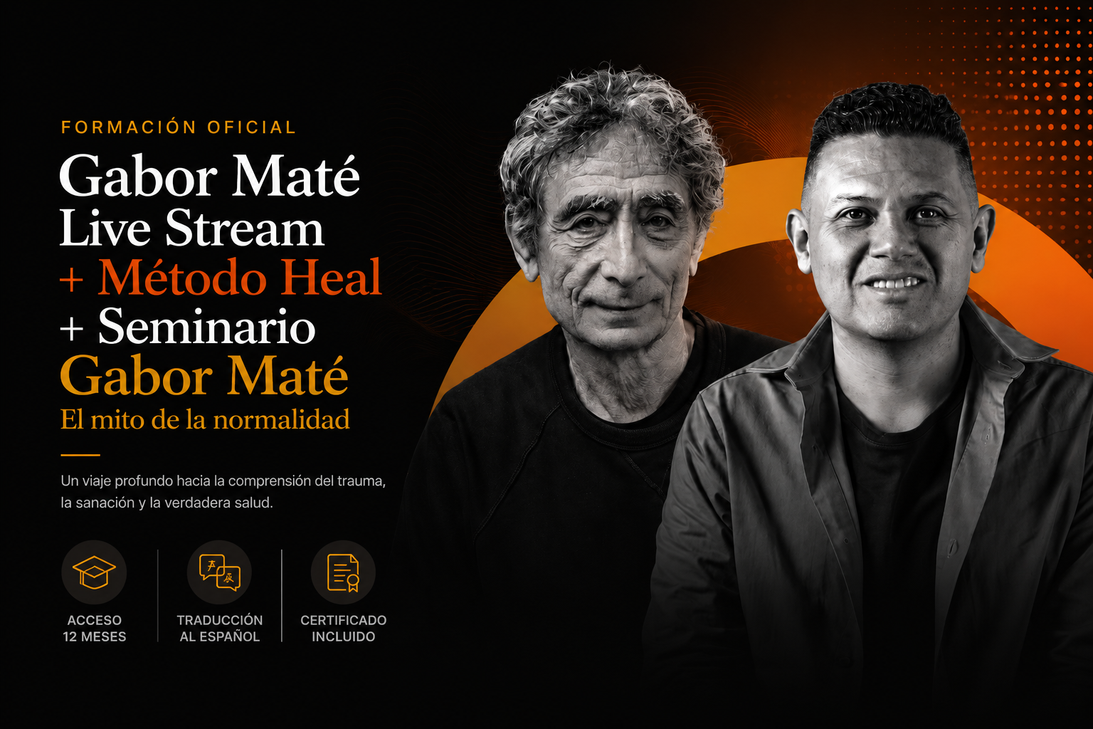 Paquete Gabor Maté: Grabaciones + Cursos Exclusivos