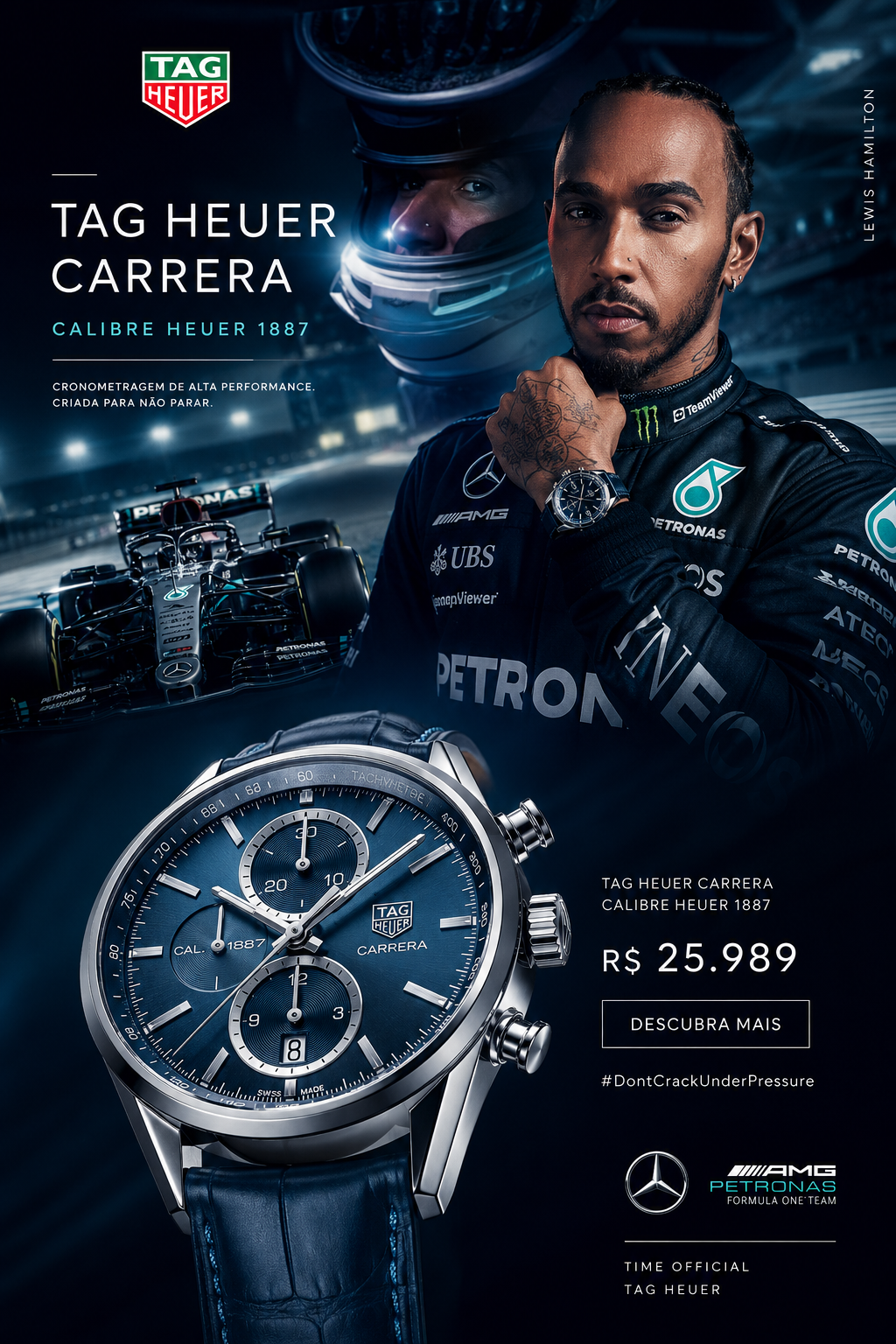 TAG Heuer × Lewis Hamilton