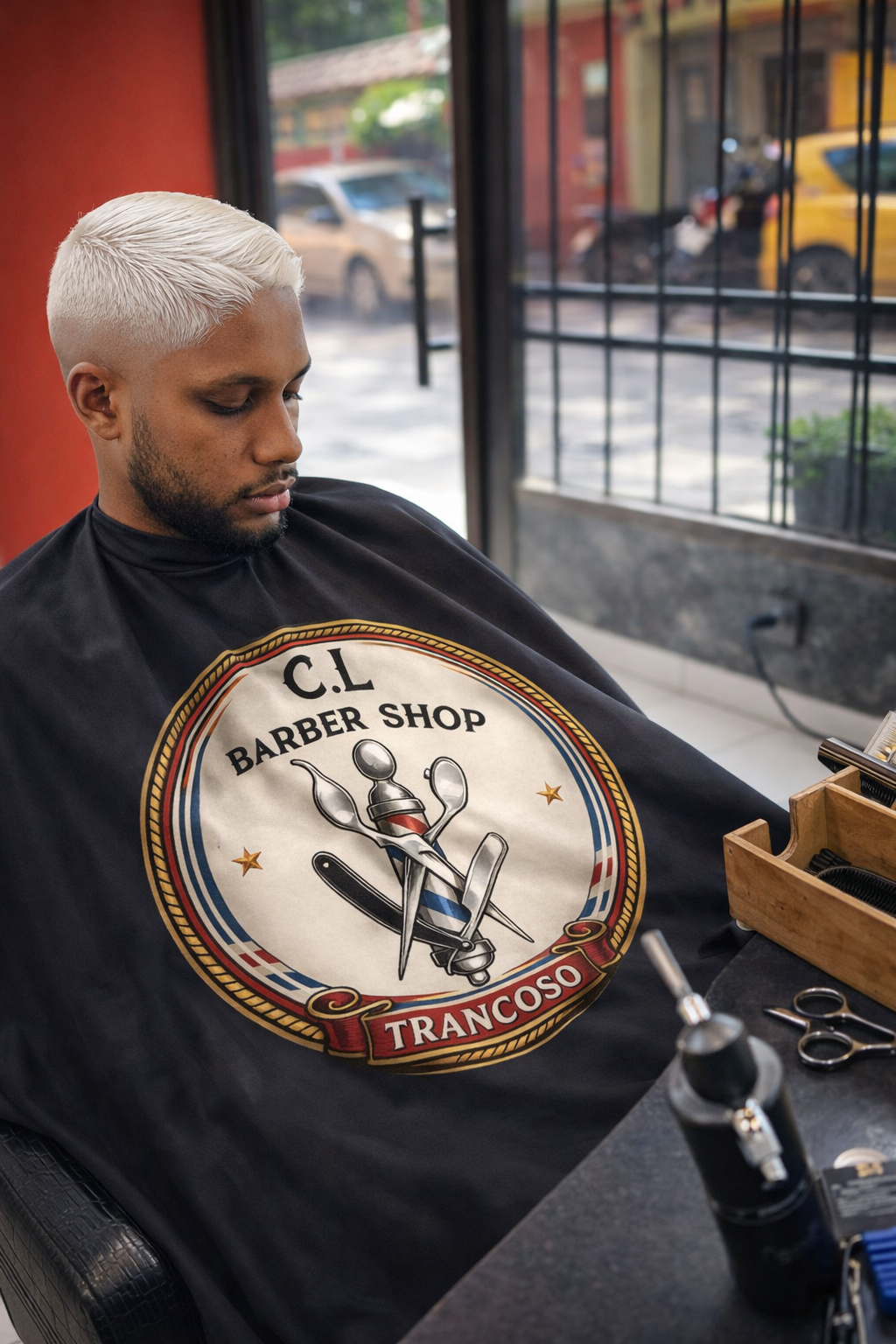 Barbeiro da CL Barber Shop Trancoso