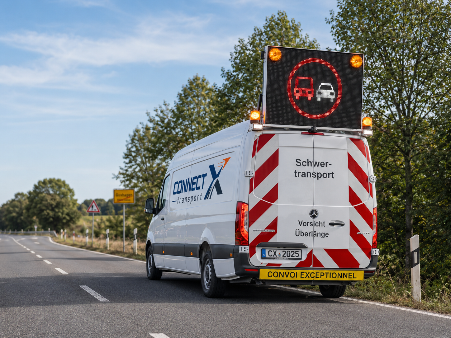 CONNECT X Transport BF3 Begleitfahrzeug