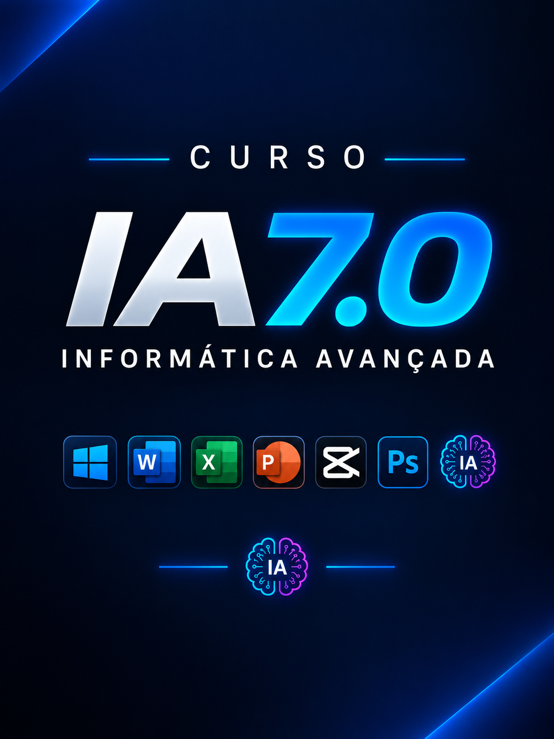 Material visual do curso I.A. 7.0 — Informática Avançada