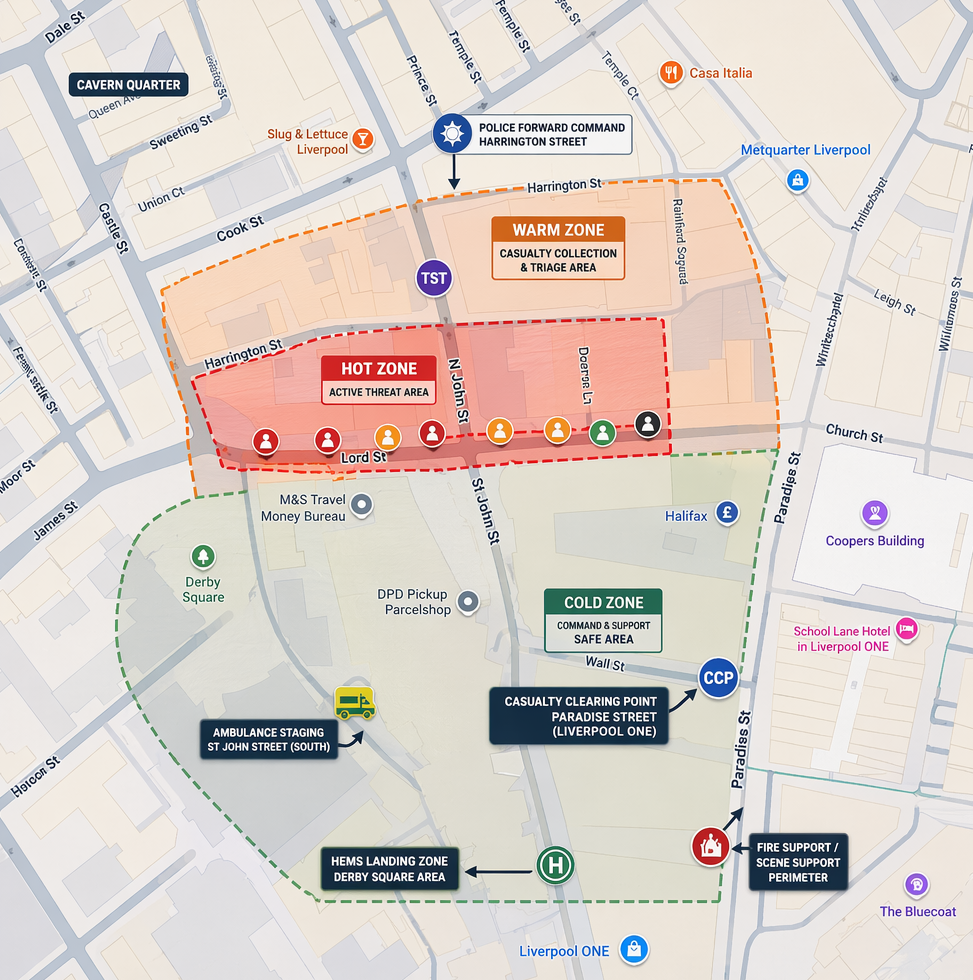 Liverpool Stabbing Incident Strategic Map