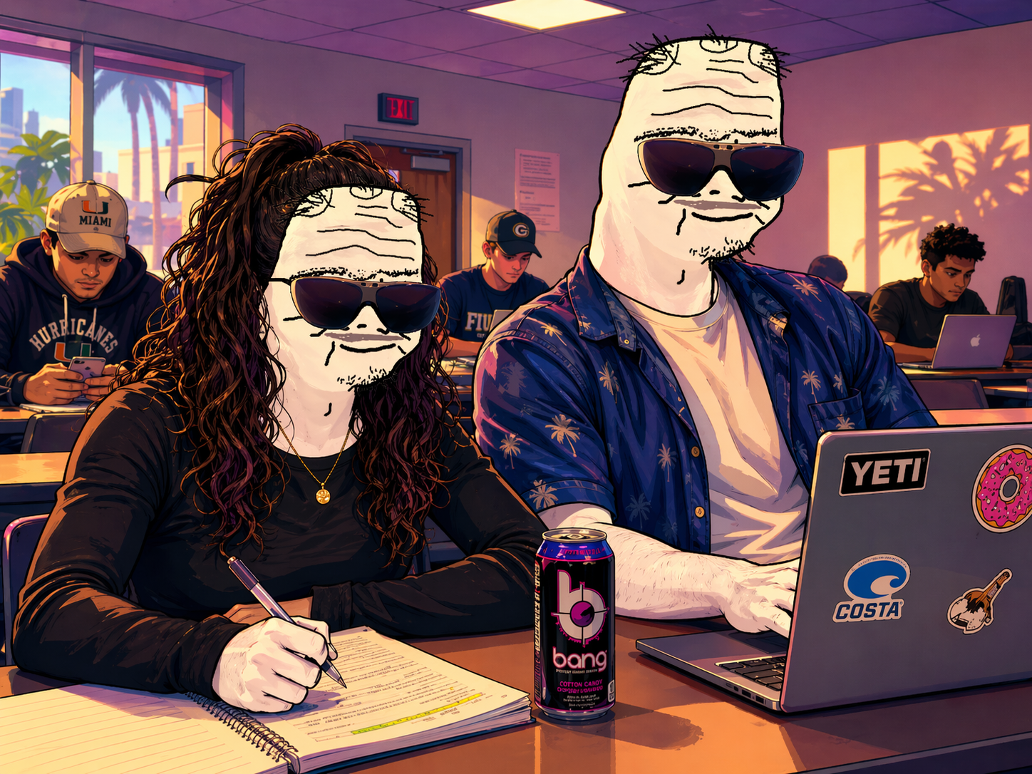 The Main Unc and Unc Queen planning their rise