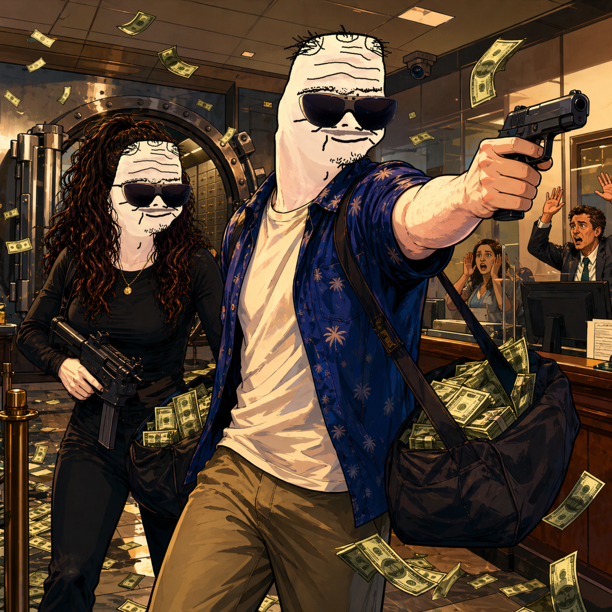 The legendary heist that changed everything