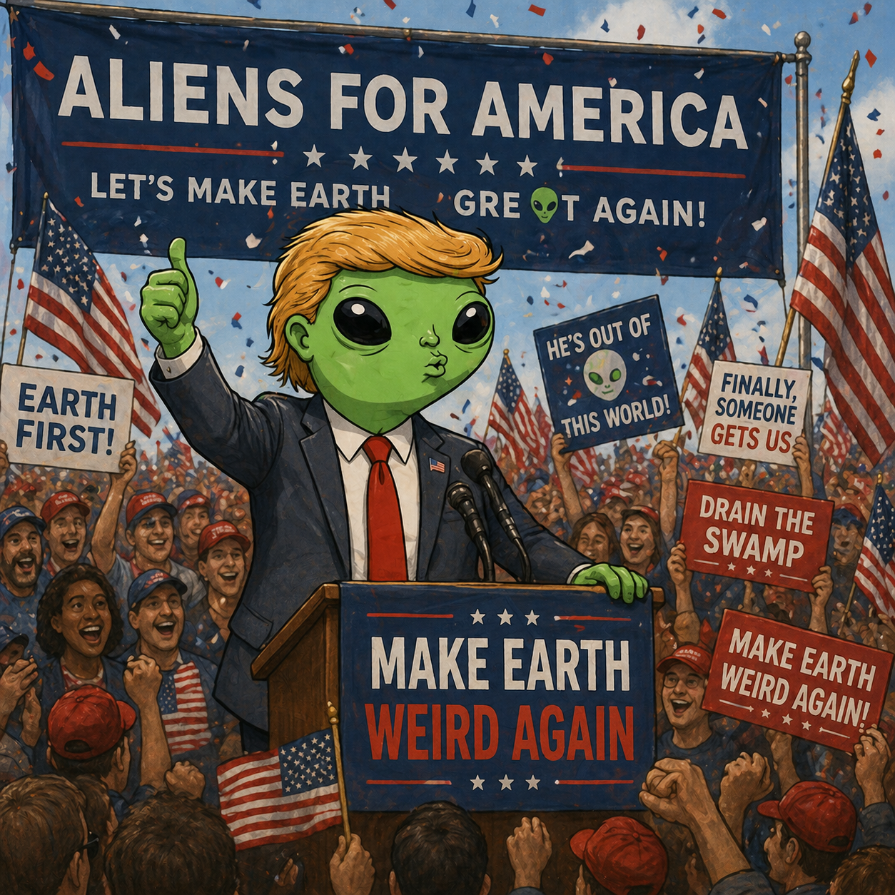 MAAA Rally - Aliens for America