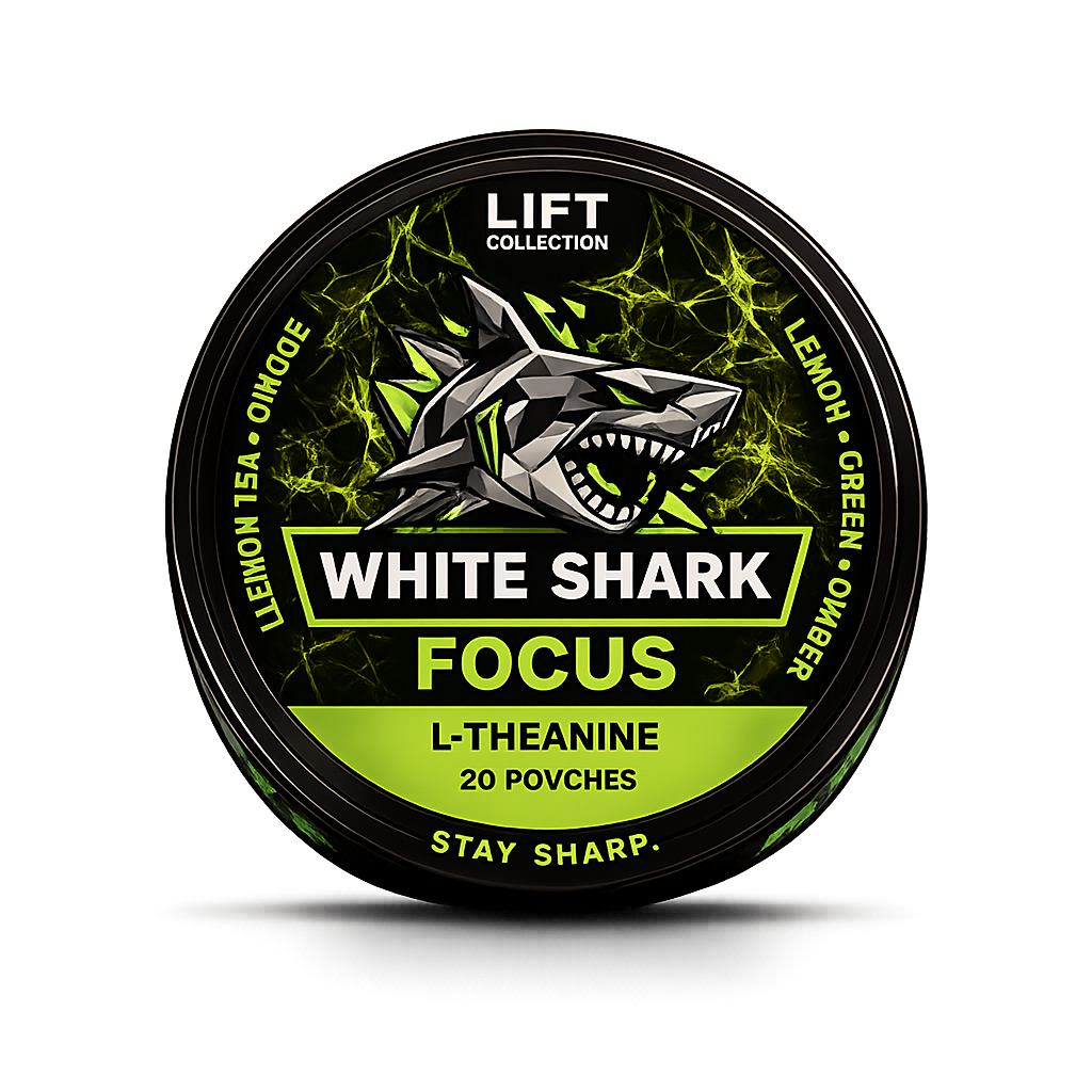 White Shark Focus — Lemon Green
