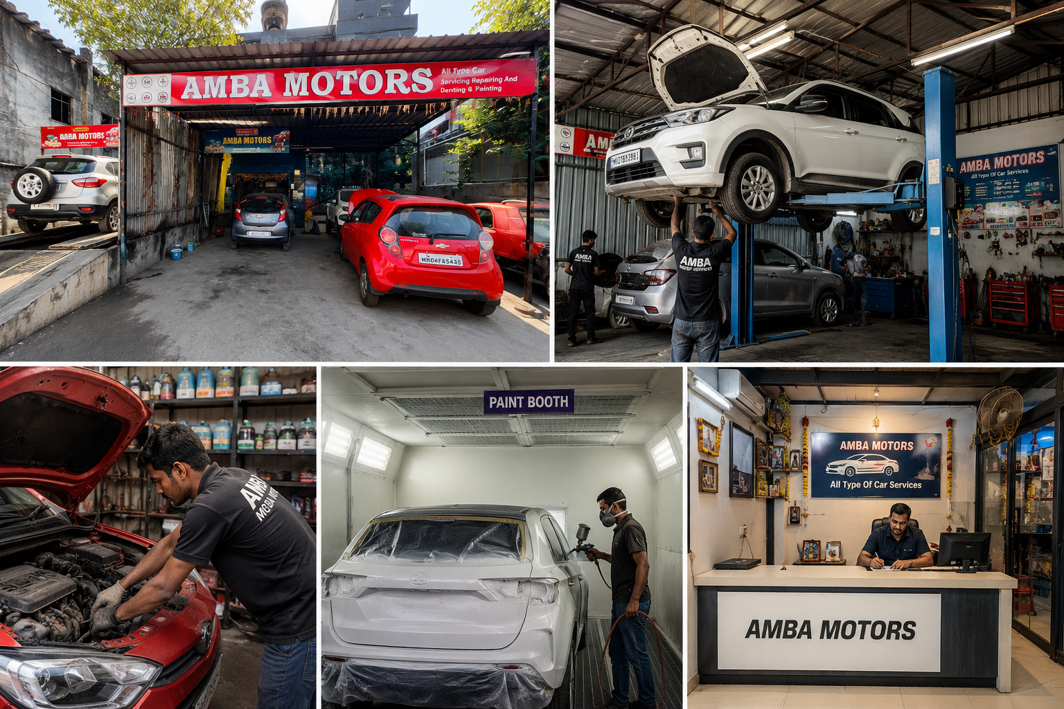 Finished bodywork at Amba Motors