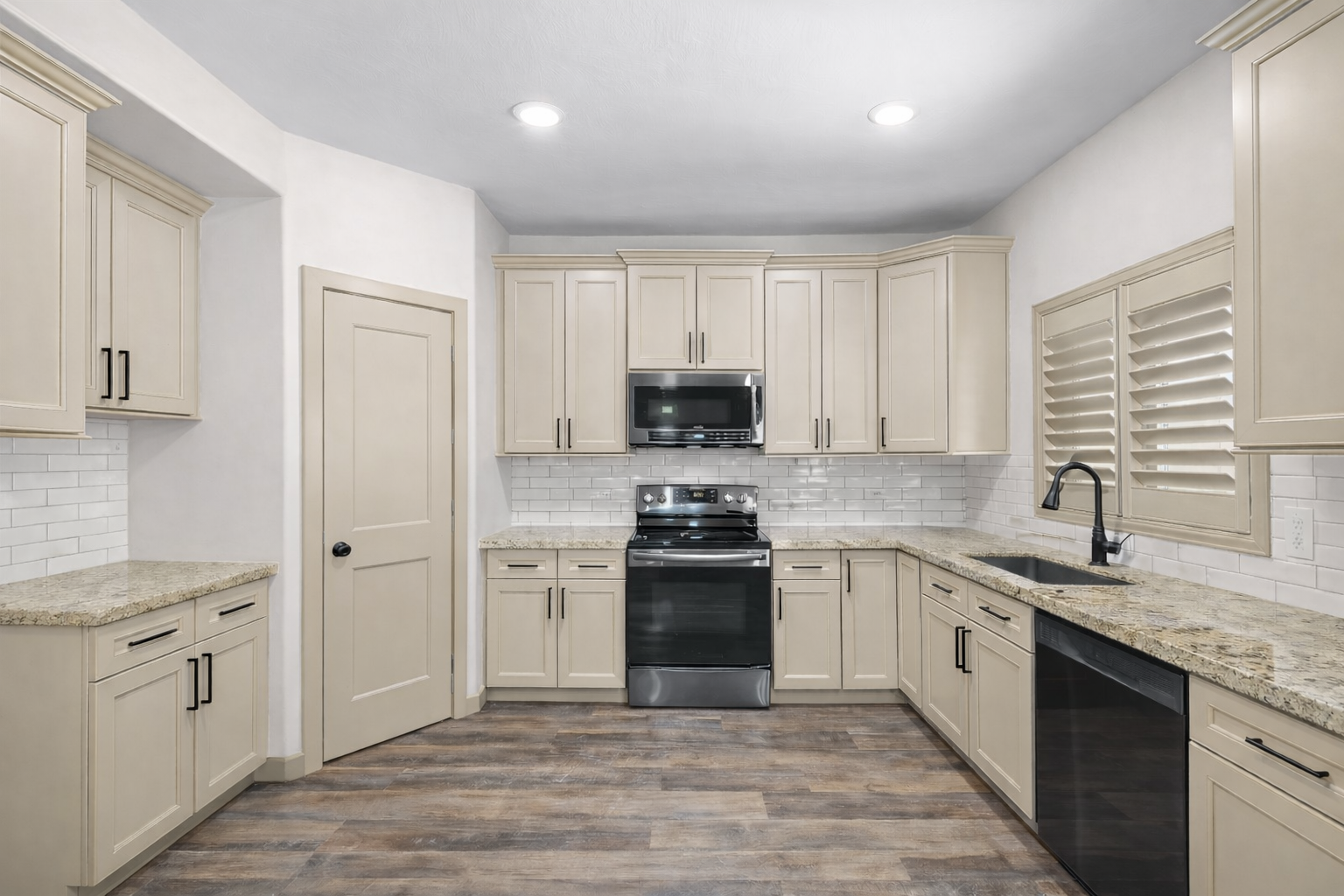 Cream Cabinet Finish