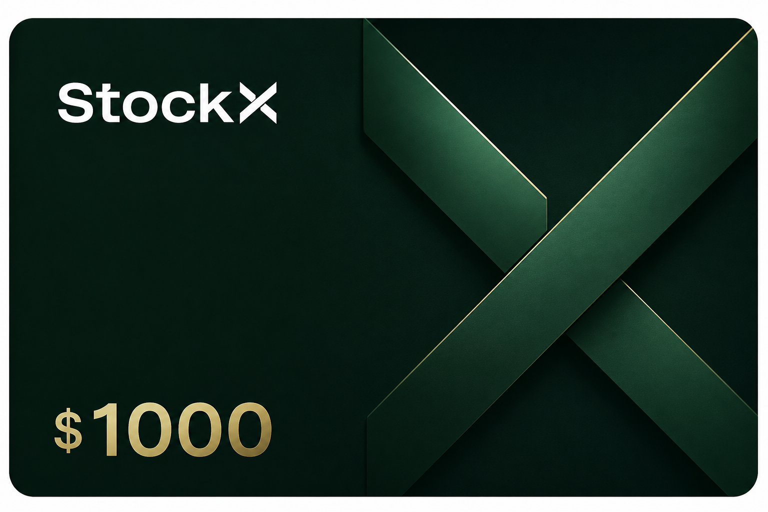 StockX $1000 Gift Card