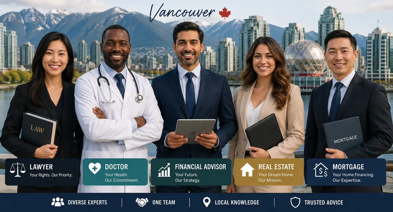Vancouver web design for every industry — lawyers, doctors, financial advisors, realtors, mortgage brokers and more