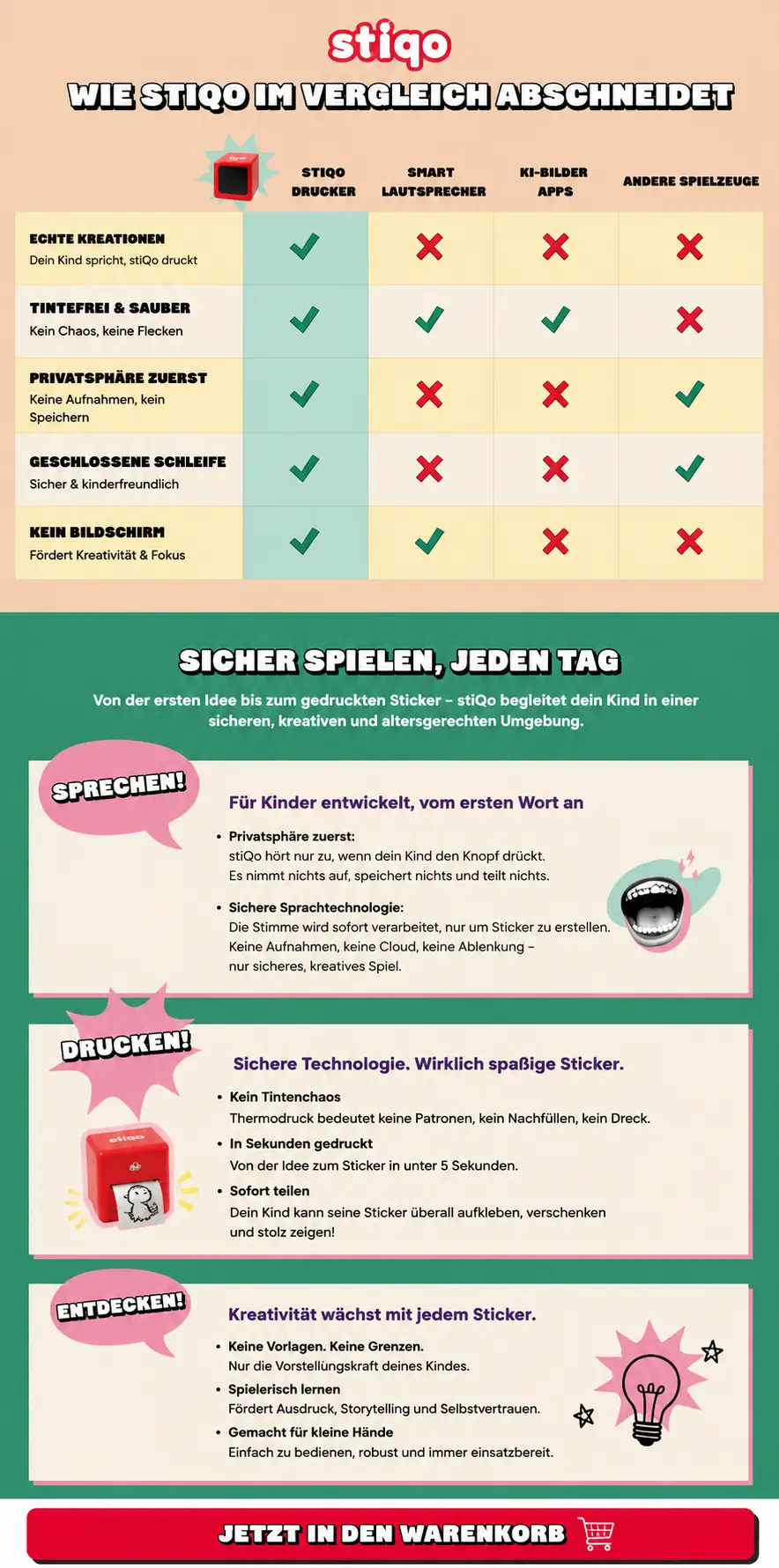 STIQO gewinnt jeden Vergleich