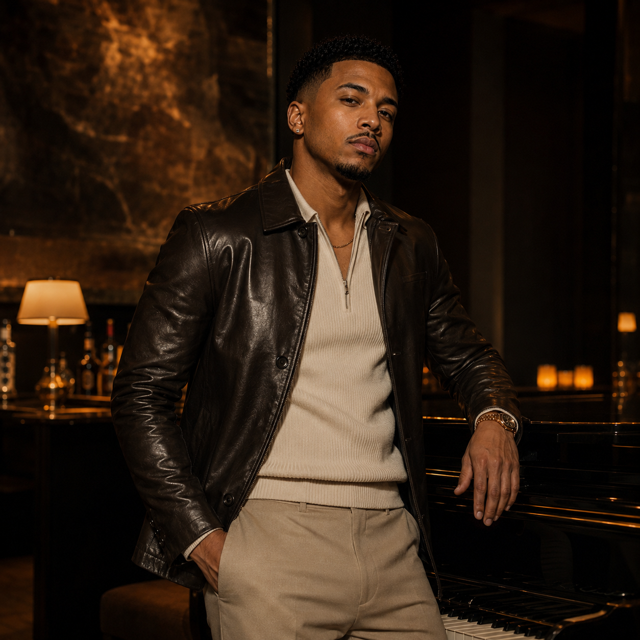 Noah Kingsley Commission Records modern R&B soul artist promotional photo