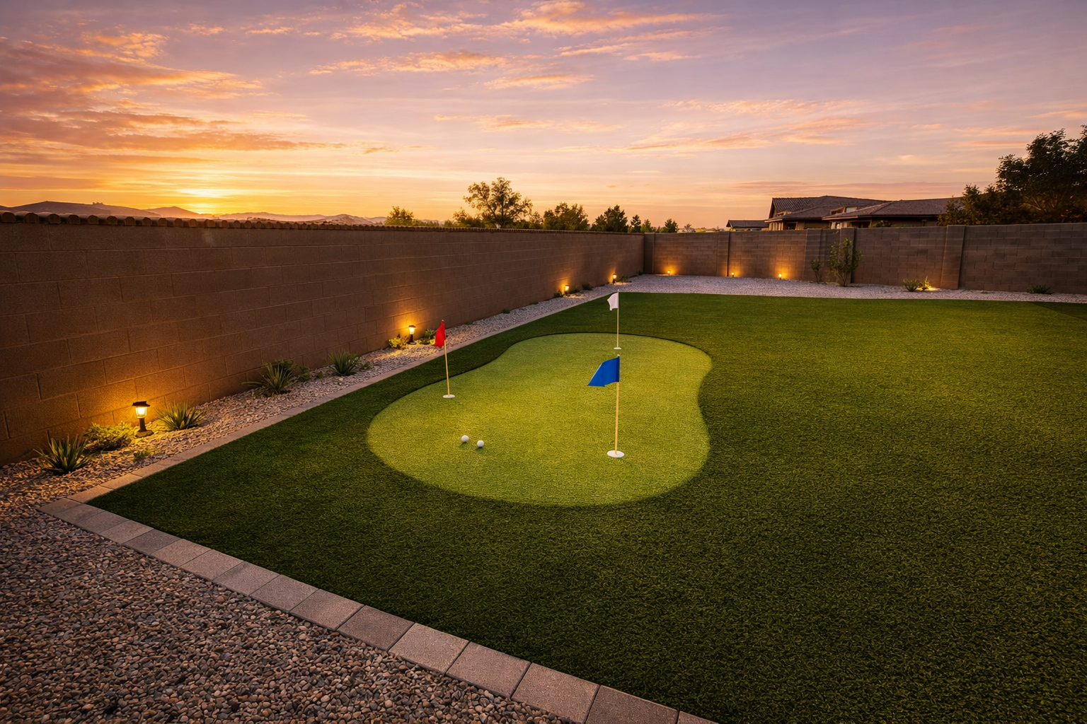 Illuminated Putting Green — Surprise, AZ