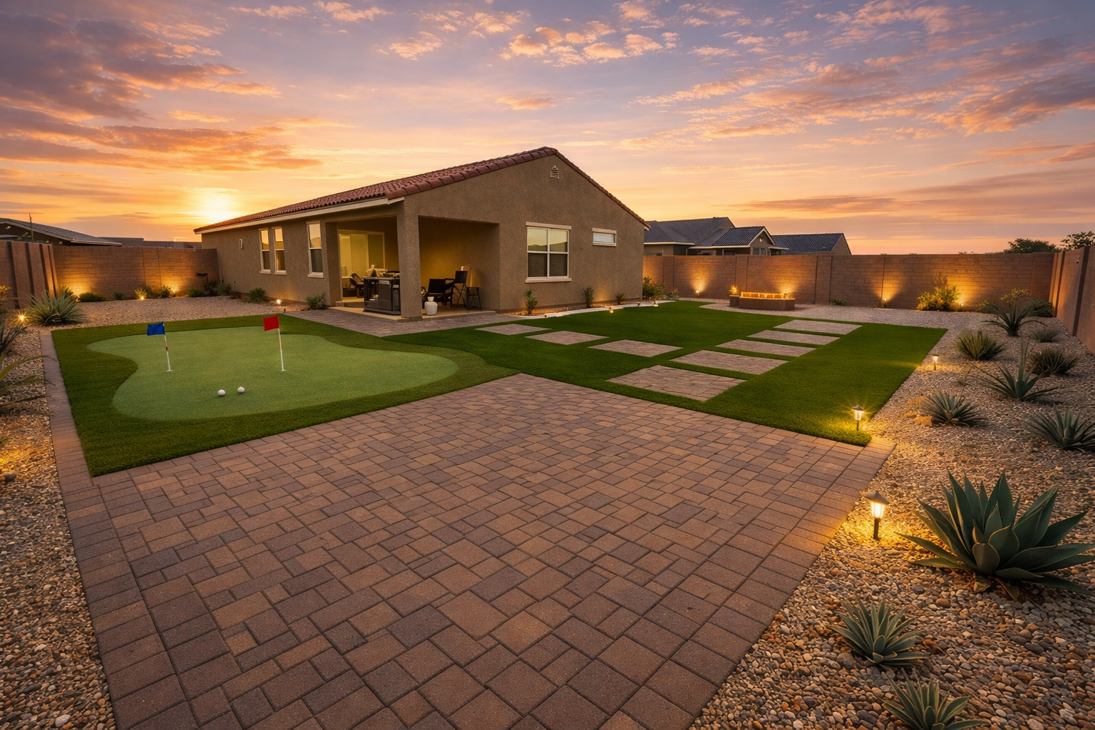 Complete Yard Transformation — Buckeye, AZ