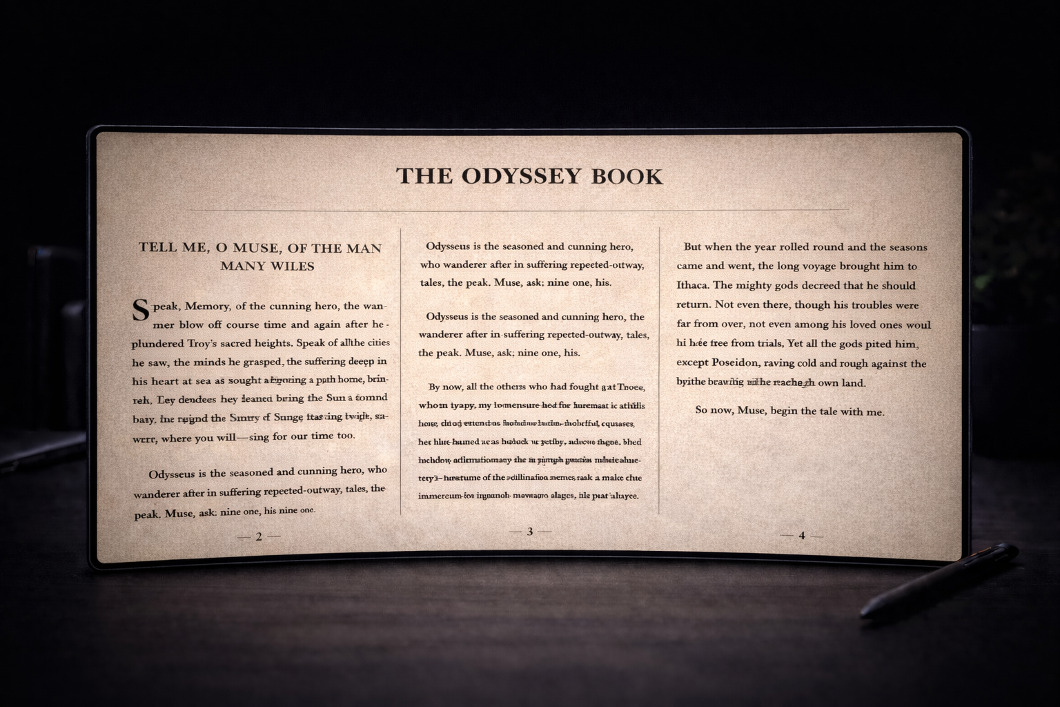 TITAN in Reading mode