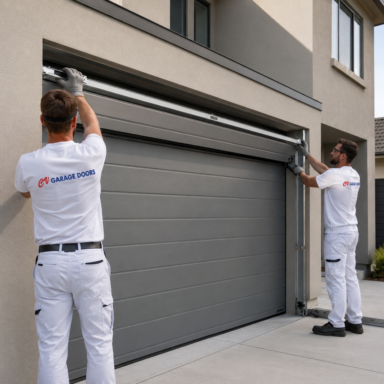 CV Garage Doors team serving Howell
