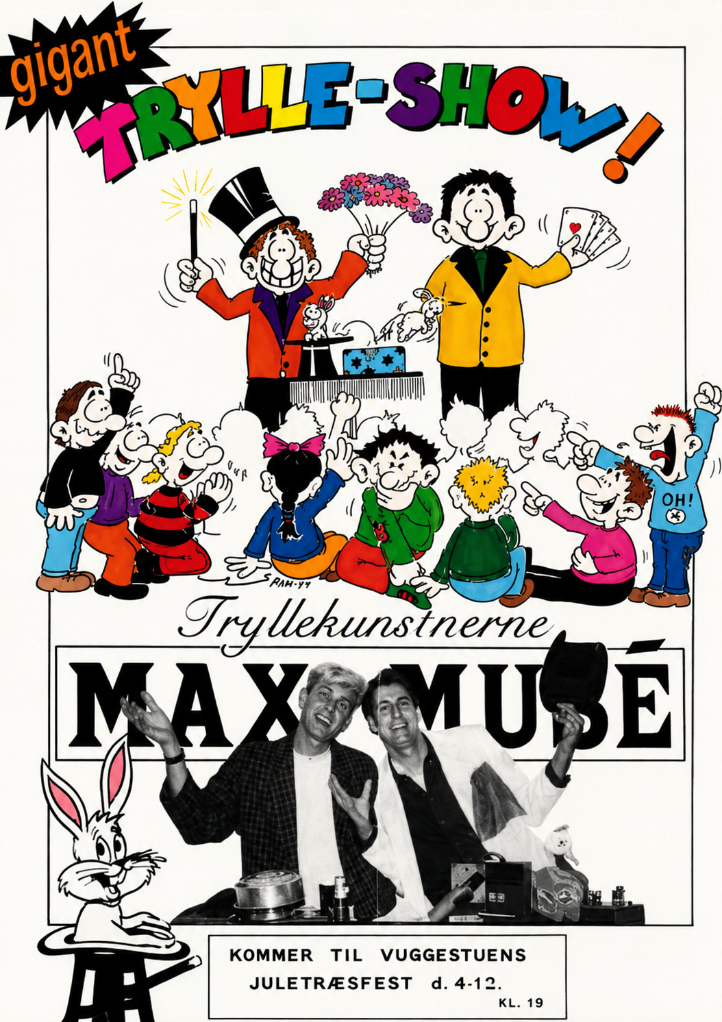 Vintage Magic Show Poster