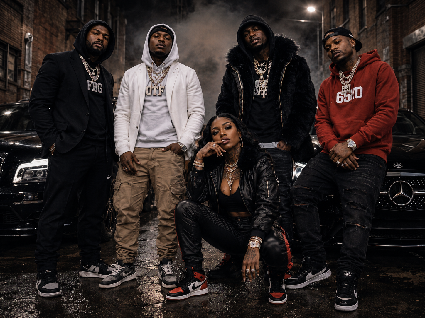 The Syndicate Commission Records alley promotional photo