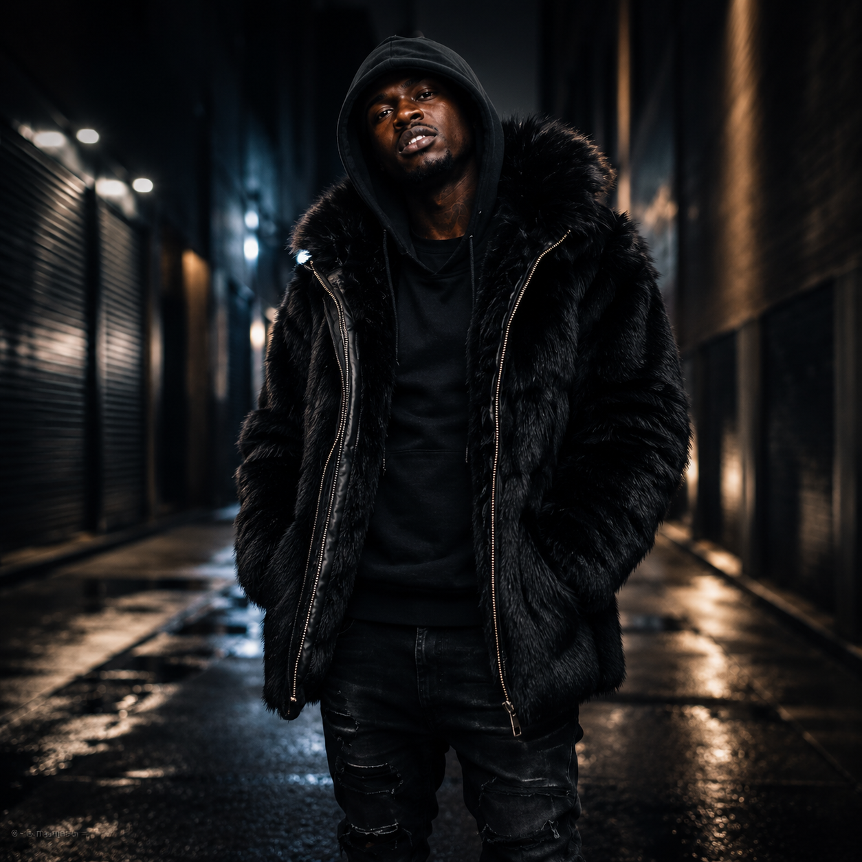 Cross member of The Syndicate Commission Records aggressive rap artist
