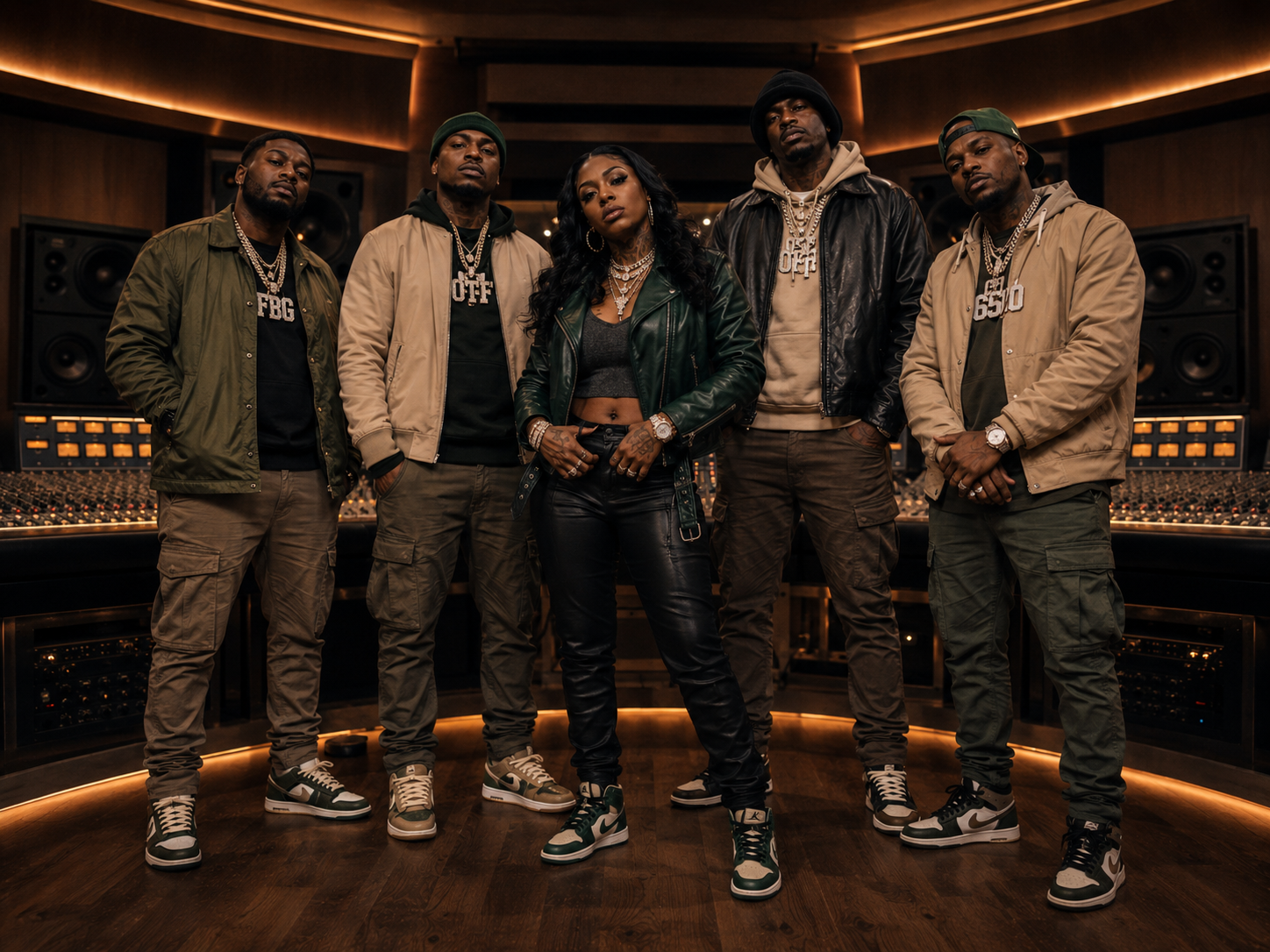 The Syndicate Commission Records studio session recording