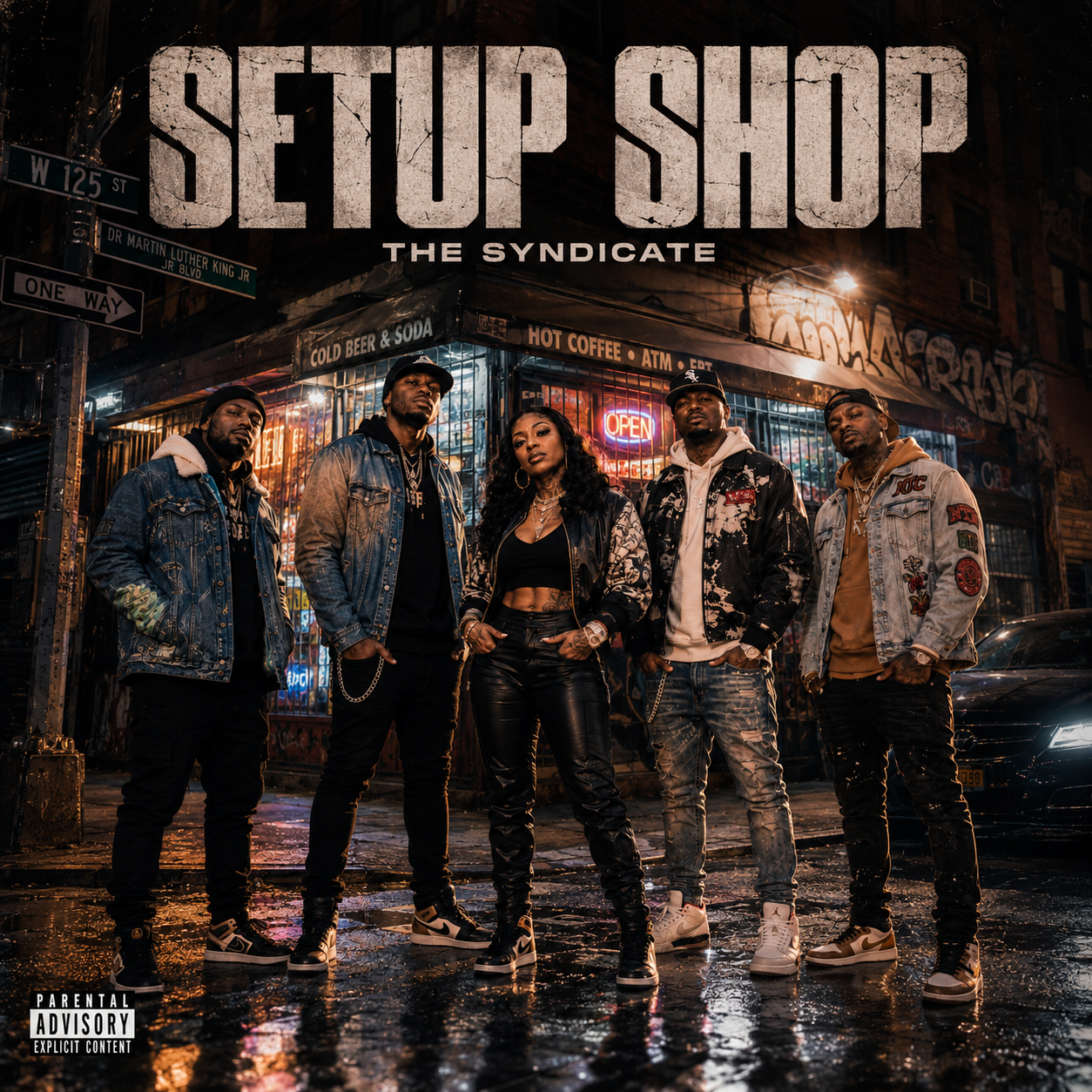 Setup Shop single cover by The Syndicate Commission Records