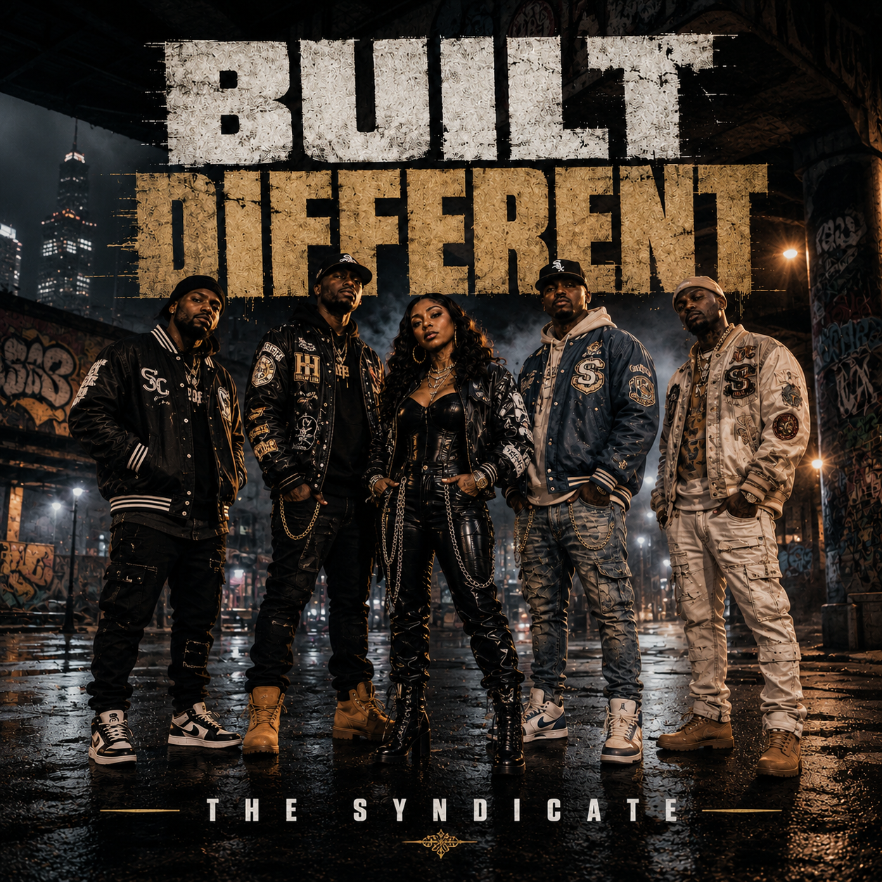Built Different single cover by The Syndicate Commission Records