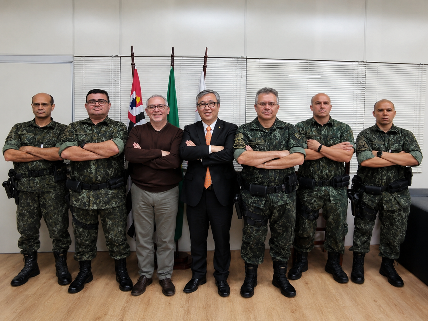 Team and military partnership collaboration