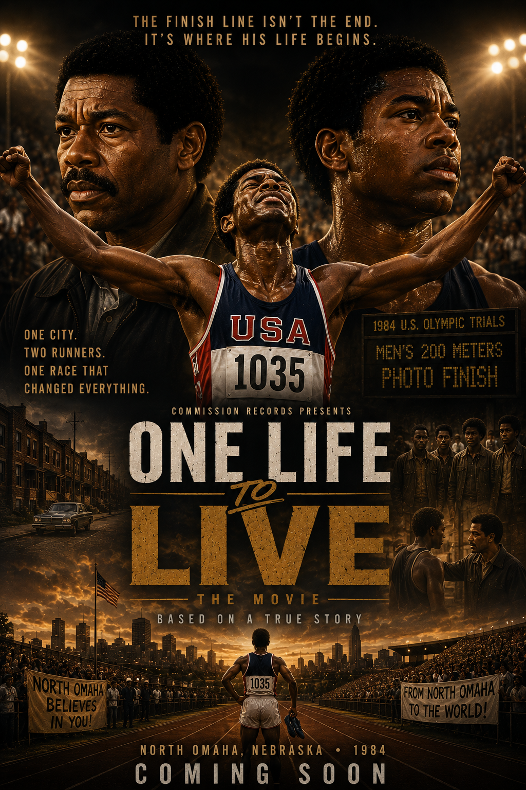 One Life To Live The Movie poster Commission Records TV coming soon