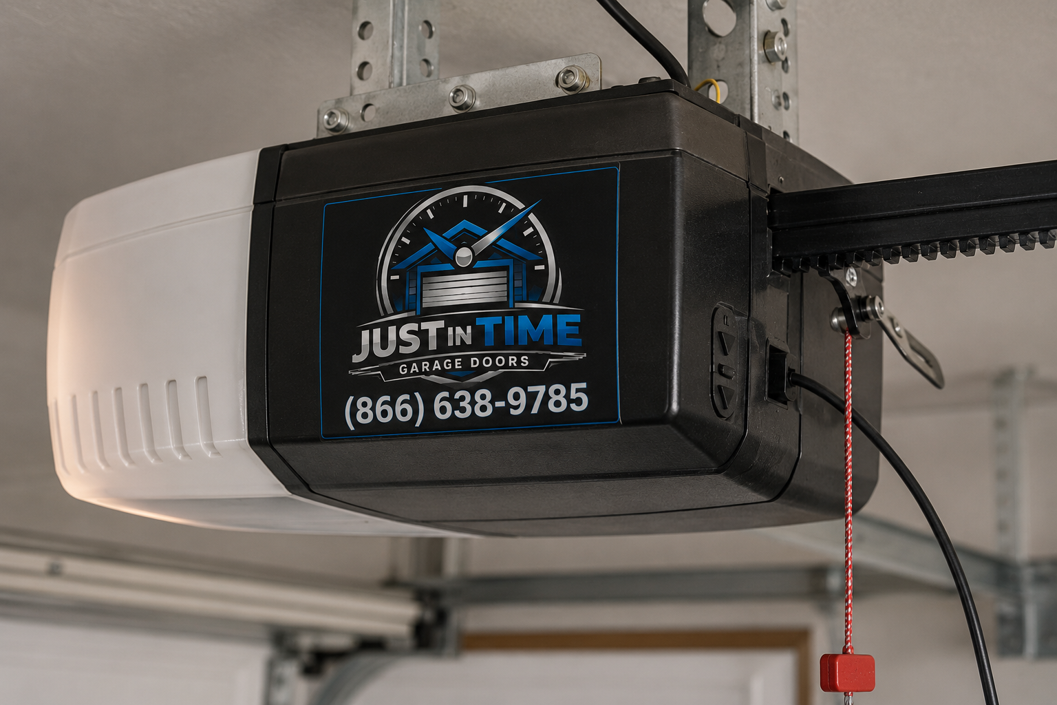 Branded garage door opener