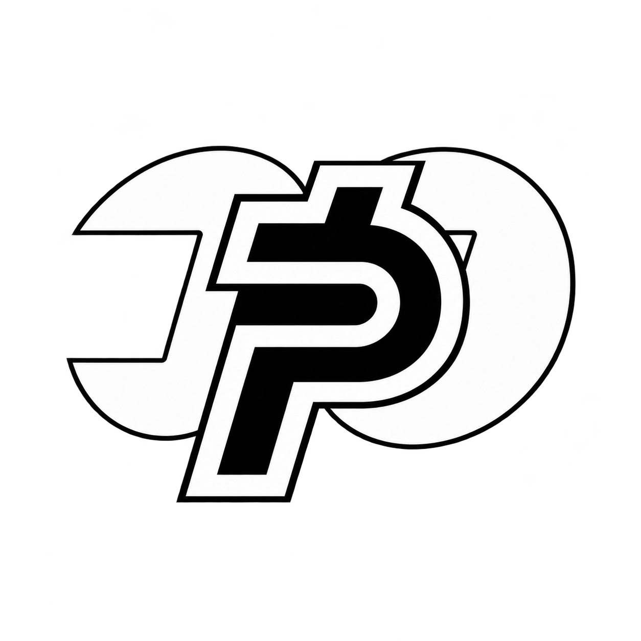 PAIDFOMO silver emblem