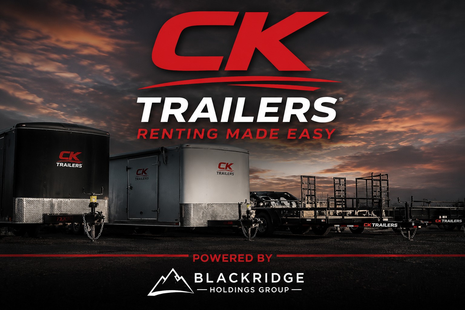 CK Trailers Renting Made Easy - professional trailer rental company serving Lorain County and Northeast Ohio