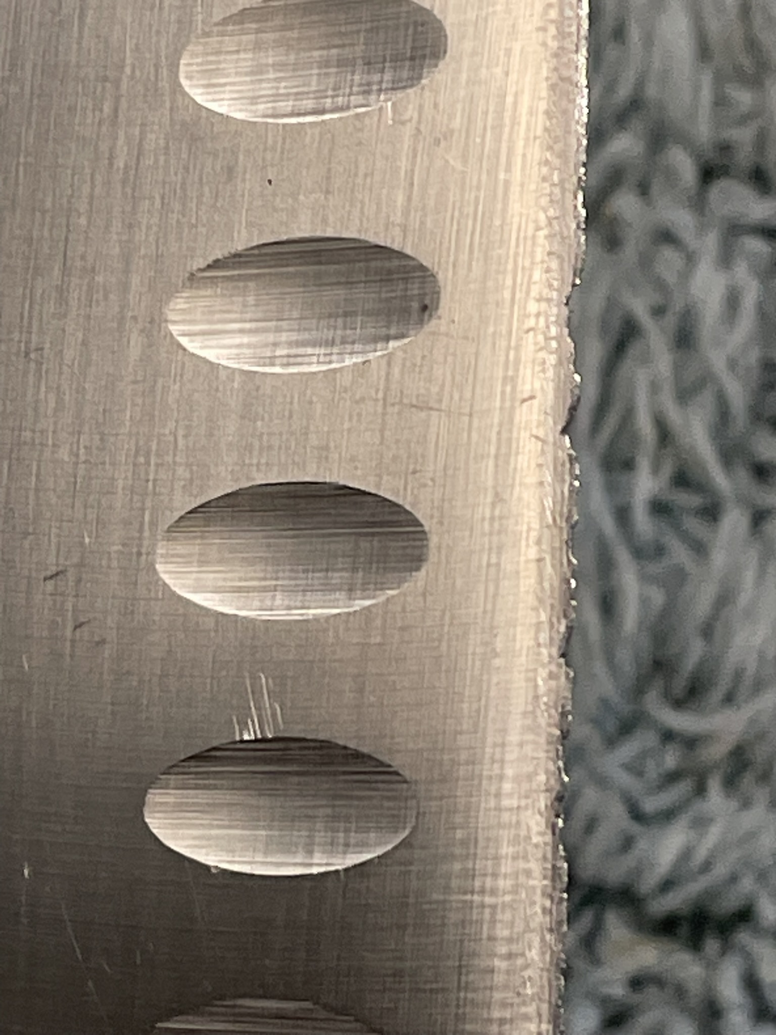 Santoku: Chip Repair before sharpening