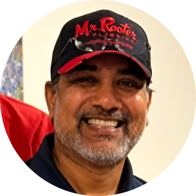 Chris Lahiri, Owner of Mr. Rooter Plumbing of Northeast Katy