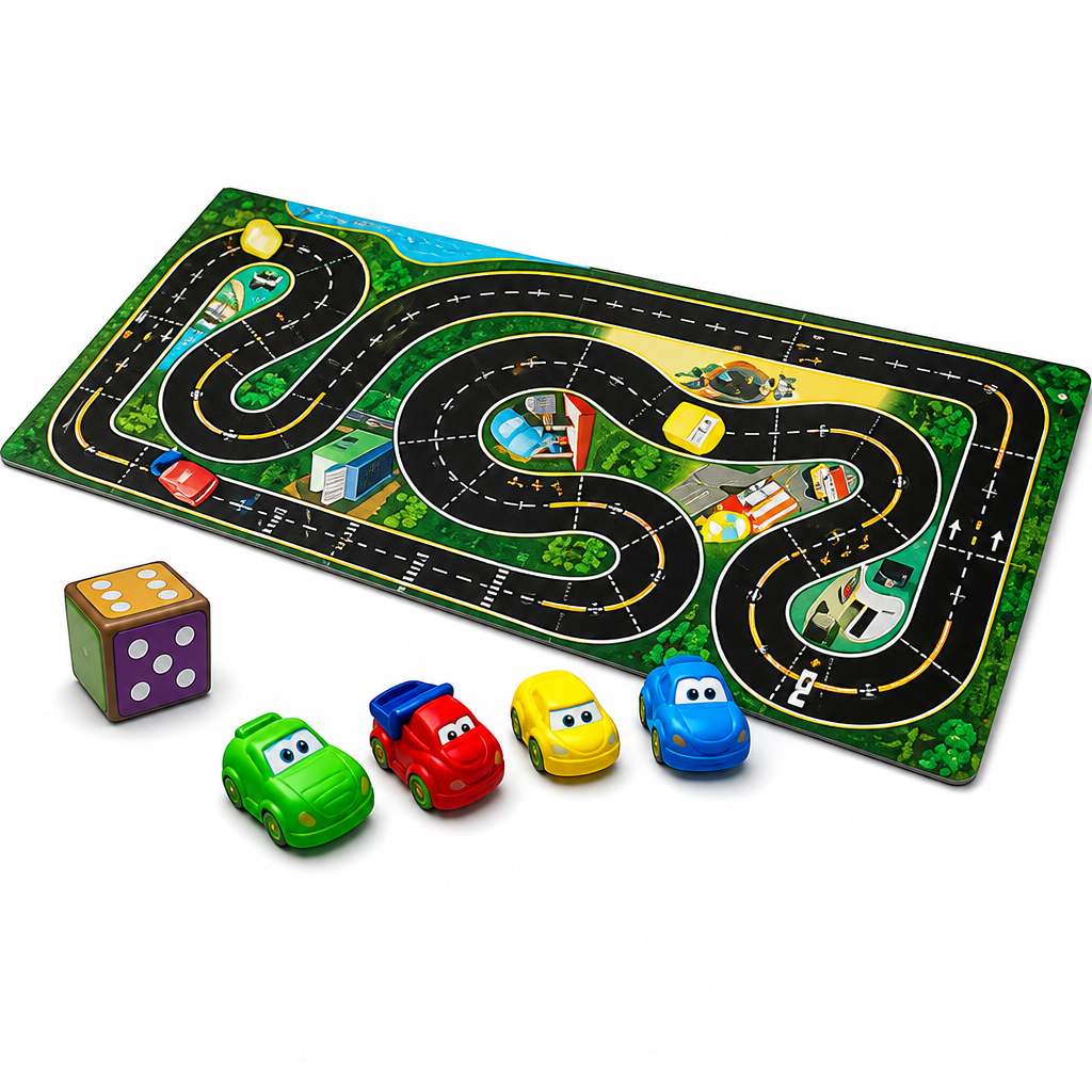Circuito Trânsito Educativo com Carrinhos