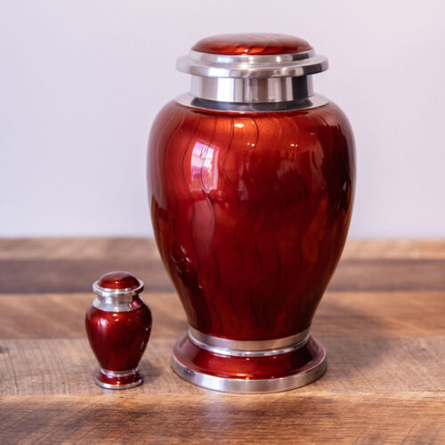 Classy Red — High-gloss enamel on aluminum
