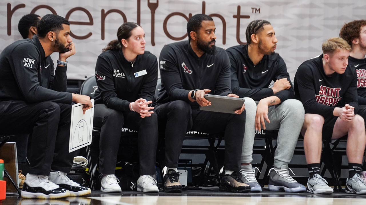 Coaching Staff on Bench