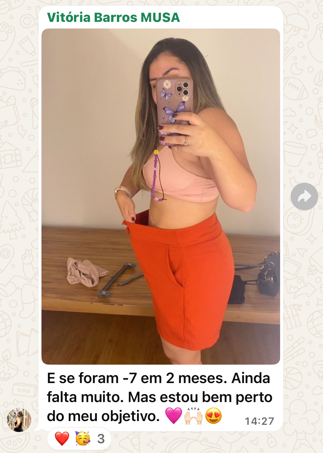 Vitória Barros -7kg