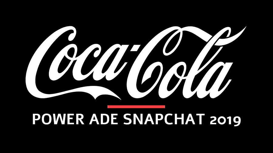 Coca-Cola Power Ade Snapchat 2019 Kampagne