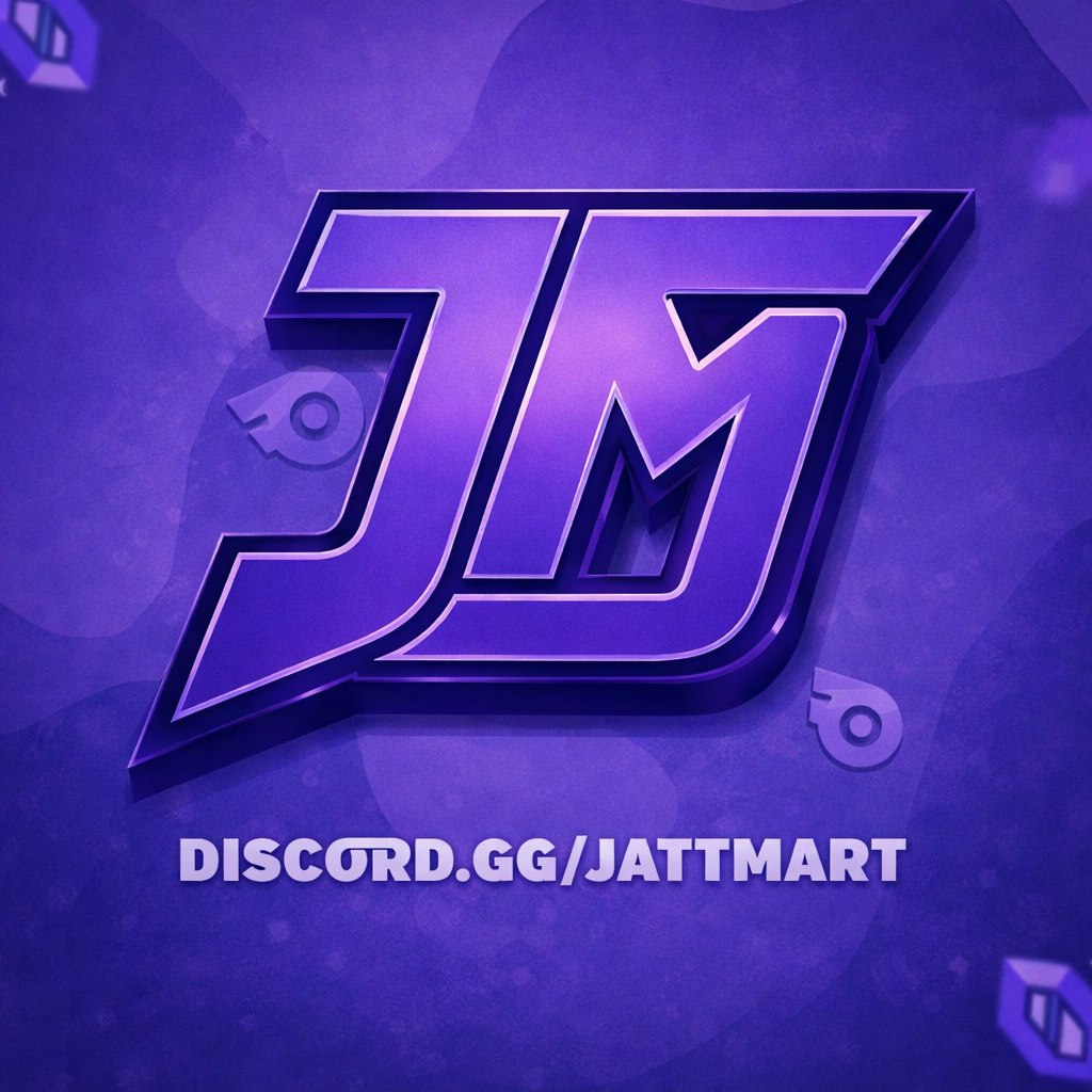 JattMart JM logo in purple with Discord invite