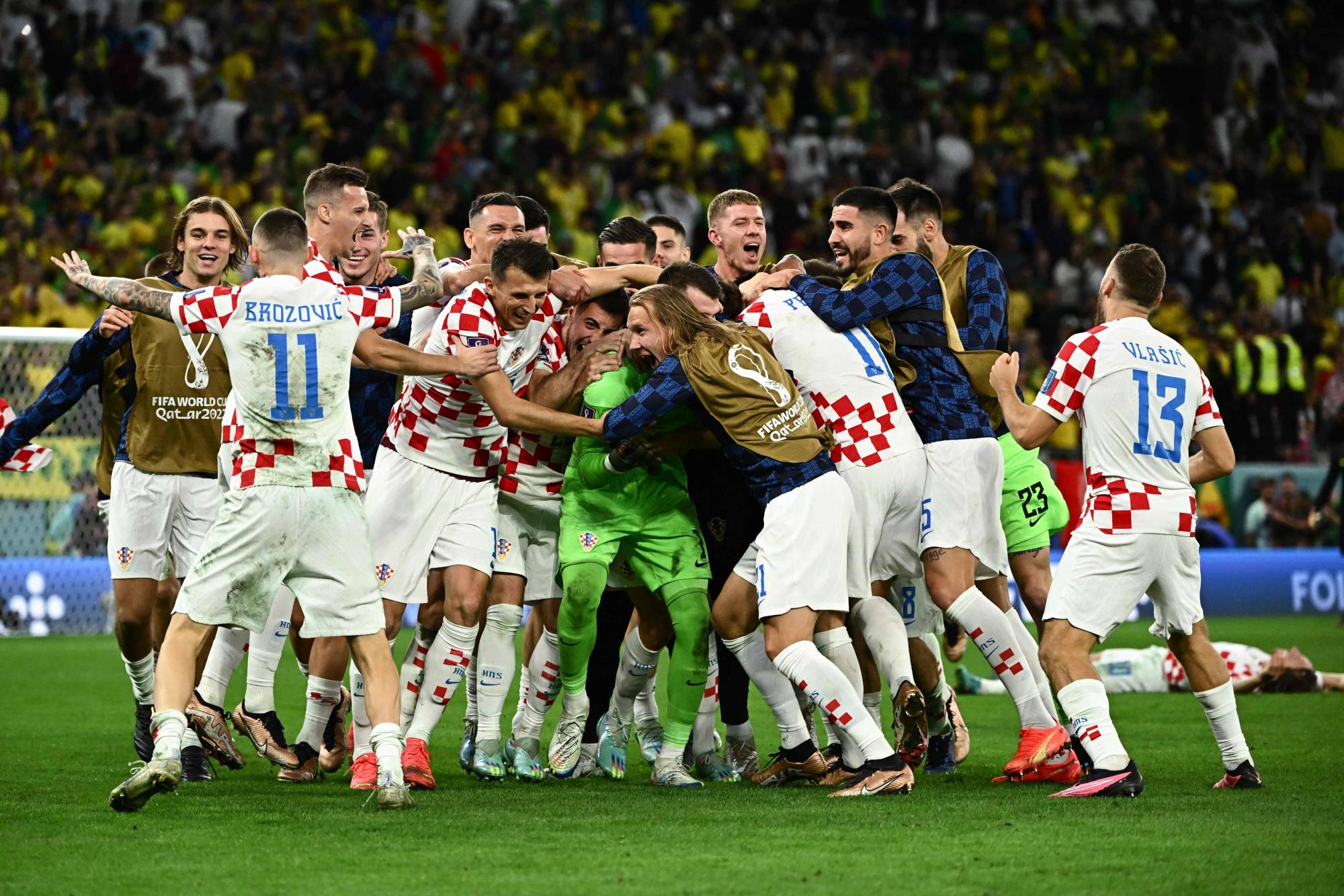 Croatia Eliminates Brazil