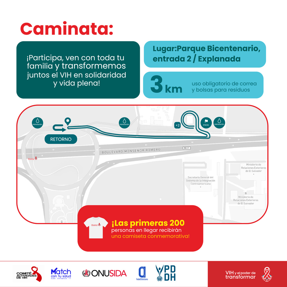 Caminata VIH - Parque Bicentenario