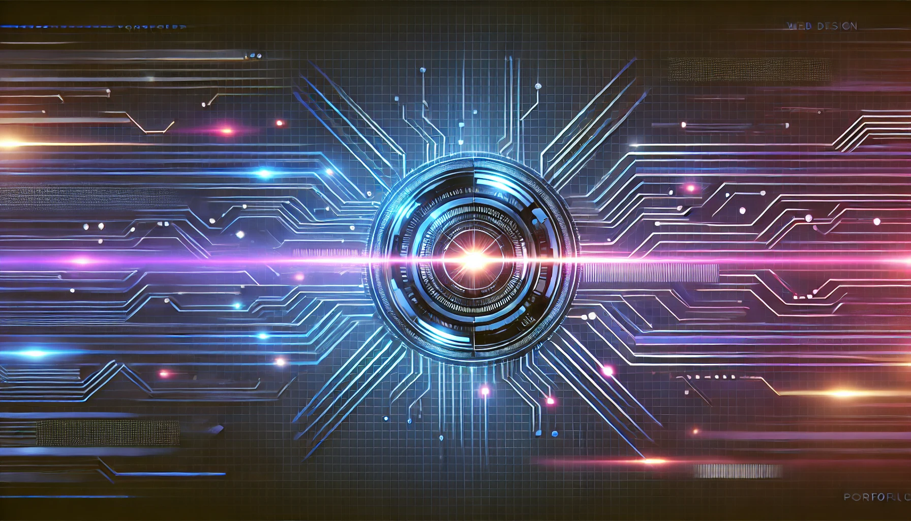 Futuristic technology background