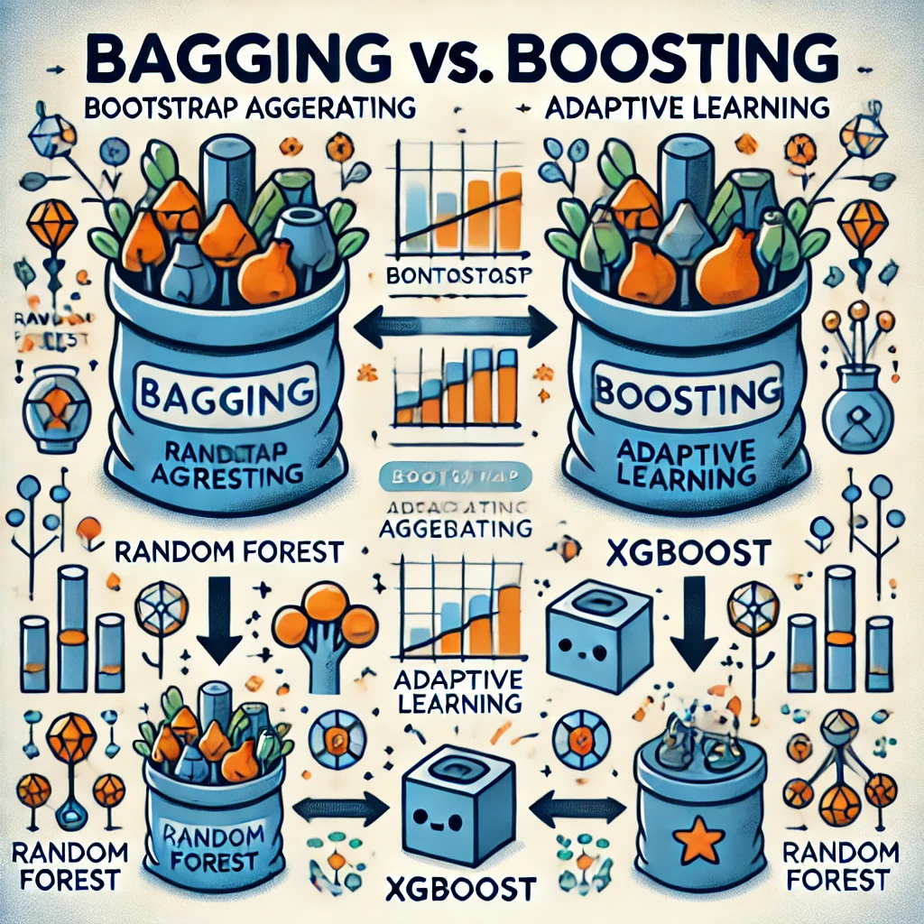 Ensemble Learning: Bagging vs Boosting